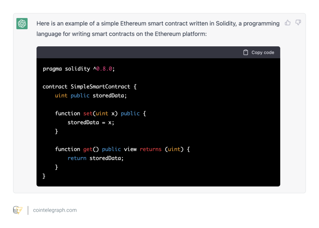 10 ways blockchain developers can use ChatGPT