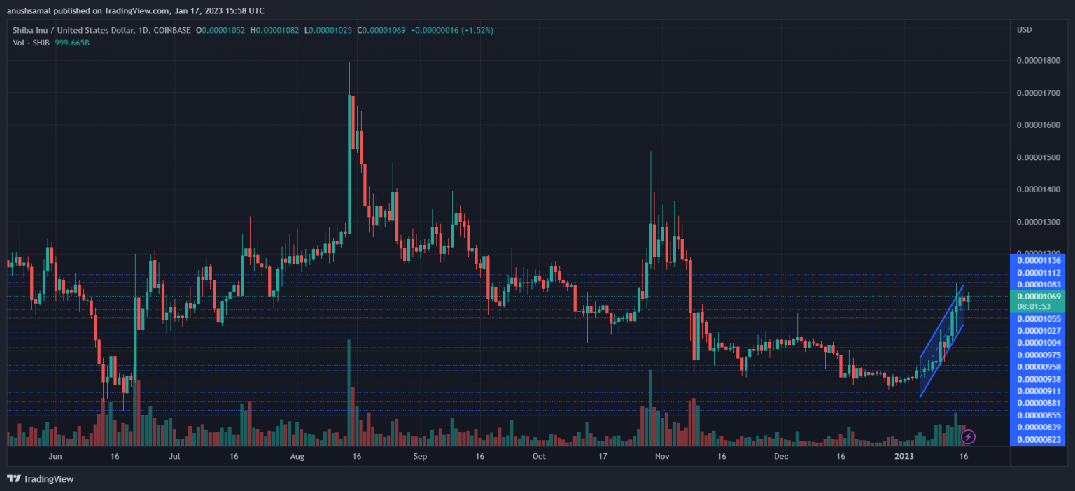Next For Shiba Inu As Price Remains Stuck Below $0.000011?