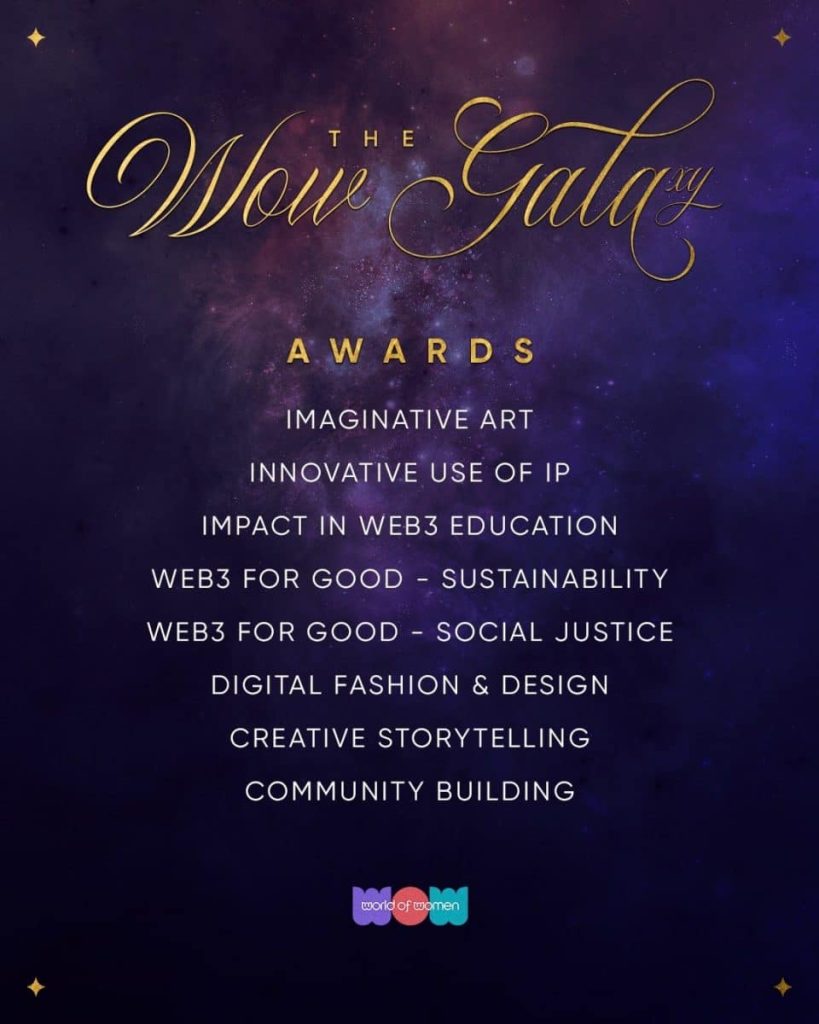World of Women Announces The WoW Awards WoW awards categories by world of women