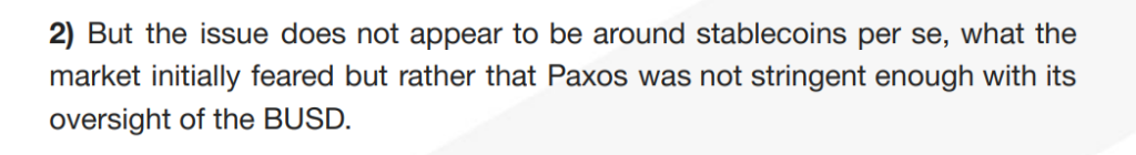 Stablecoins not the target in BUSD crackdown: Matrixport head of research