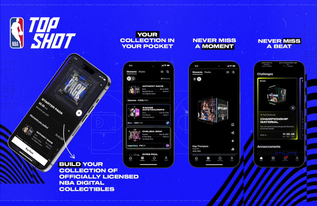 NBA Top Shot Will Let Users Buy NFTs via Apple, Android Mobile Apps