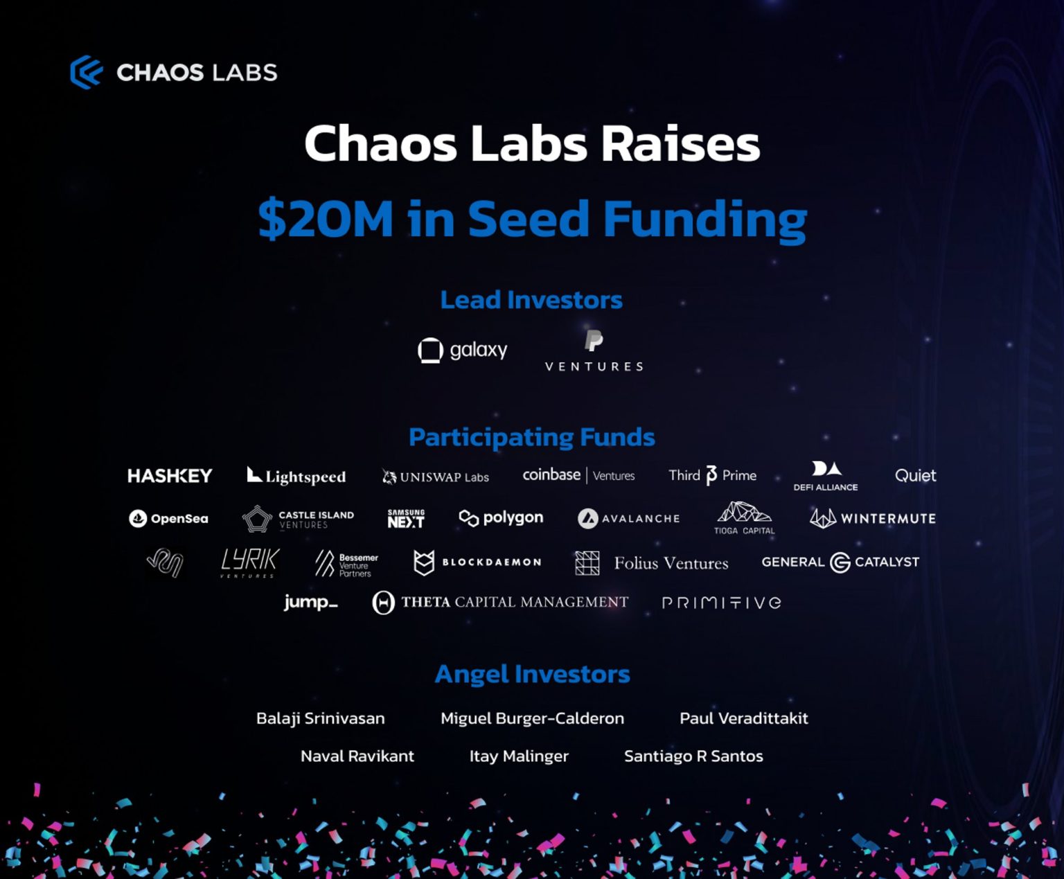 PayPal co-leads $20M seed funding for on-chain risk optimizer Chaos Labs