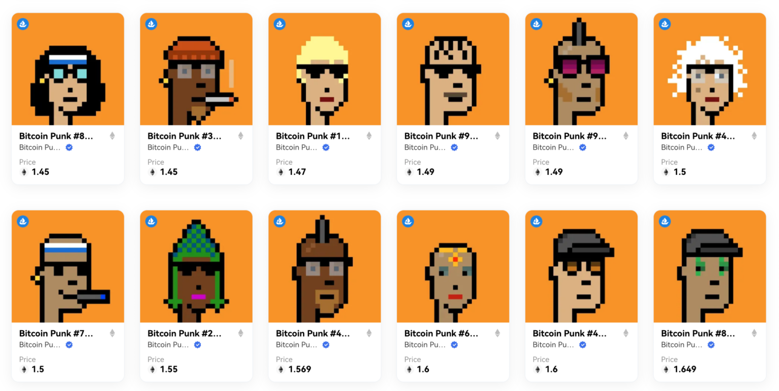 OKXNFT Maketplace Has Released The Bitcoin Ordinal NFT Collection With Over 3500 Items