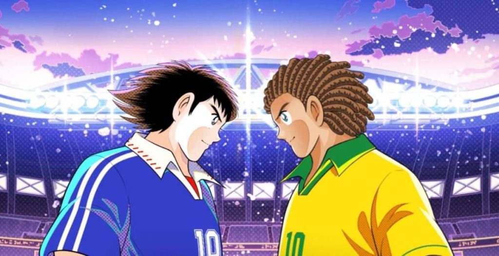 Captain Tsubasa NFT Sale Starts Tomorrow! image of two characters from the Captain Tsubasa anime series
