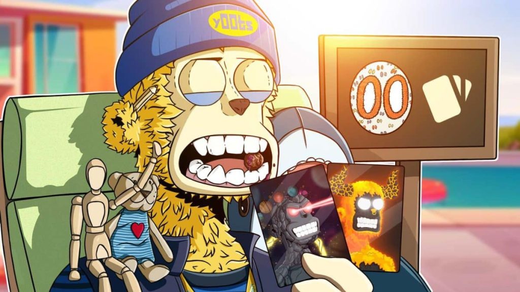 digital poster of the y00ts NFT collection