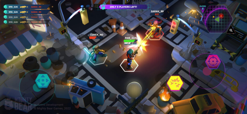 Mighty Action Heroes gameplay screenshot