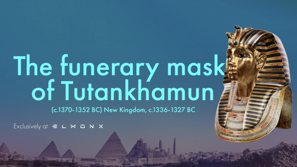 The Funerary Mask of Tutankhamun Licensed NFTs To Release In 3D and Augmented Reality on ElmonX – News Going Viral The Funerary Mask of Tutankhamun Licensed NFTs To Release In 3D and Augmented Reality on ElmonX – News Going Viral
