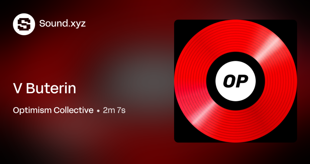 Sound.xyz Minted 150,000 Music NFTs, Impressive Start On Optimism