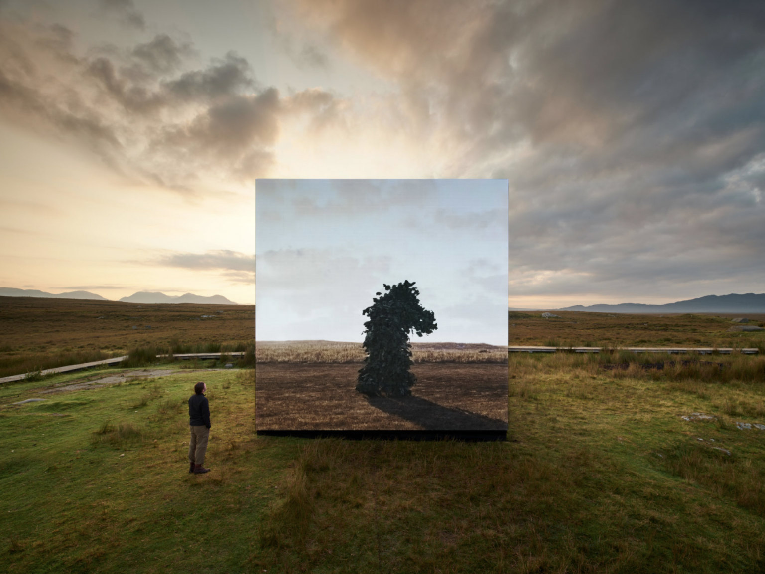 John Gerrard’s ‘World Flag’ Art Blocks Drop Points the Finger at Nationalism