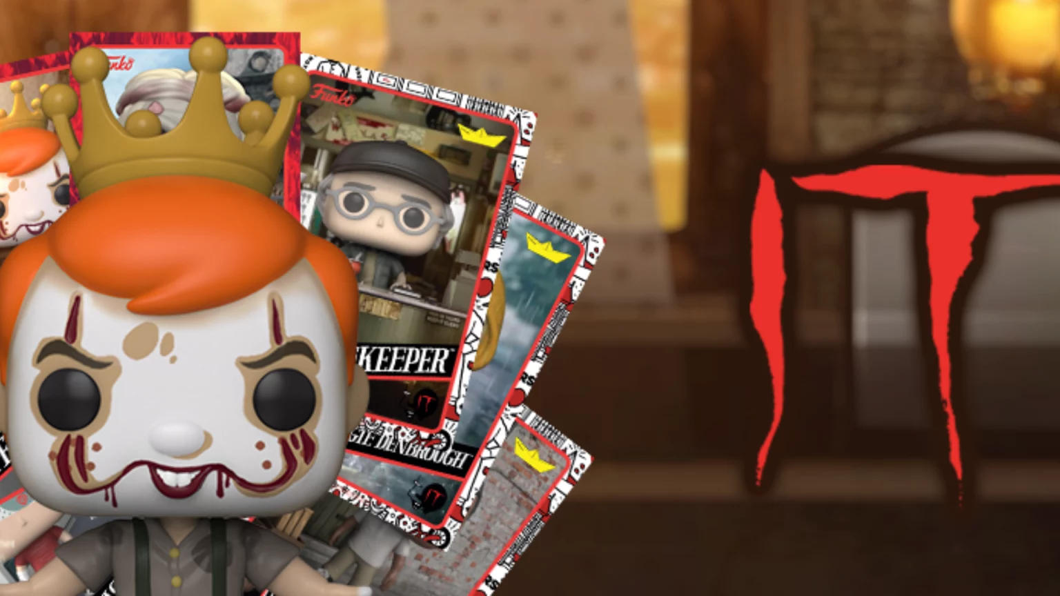 Funko Pennywise NFT Coming Soon! Funko Pop stylized characters from the IT franchise, including Pennywise and others
