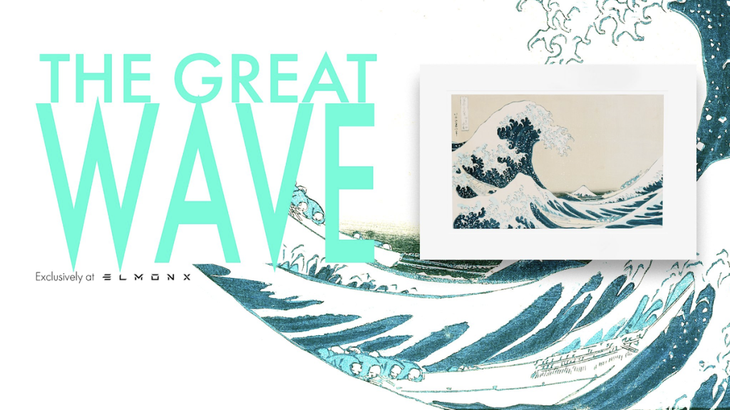 The Great Wave off Kanagawa Licensed NFTs To Release In 3D and Augmented Reality on ElmonX The Great Wave off Kanagawa Licensed NFTs To Release In 3D and Augmented Reality on ElmonX