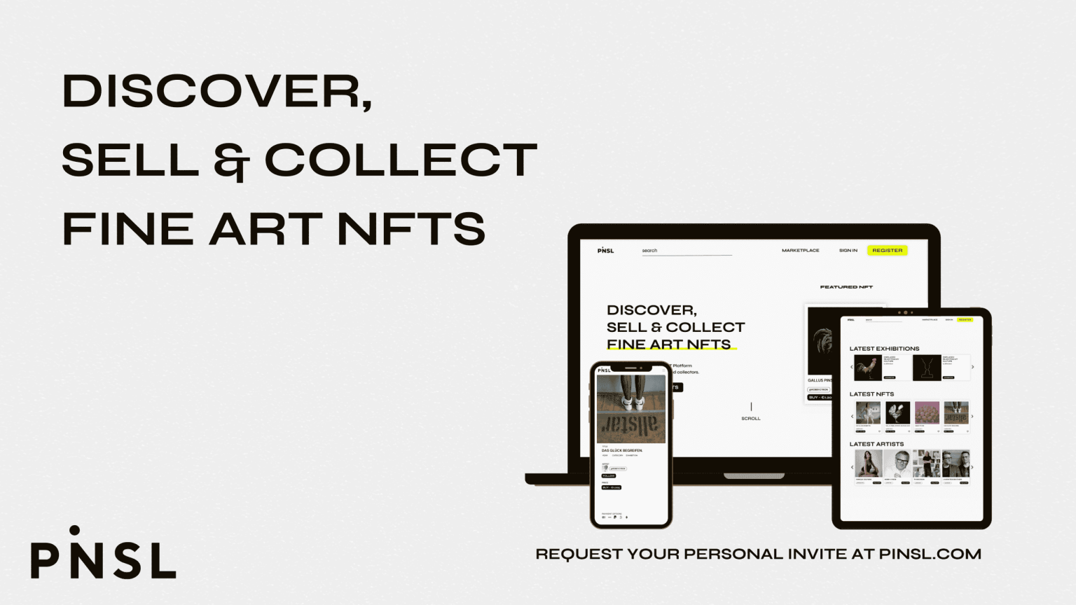PINSL creates a revolutionary platform for Fine Art NFTs PINSL creates a revolutionary platform for Fine Art NFTs