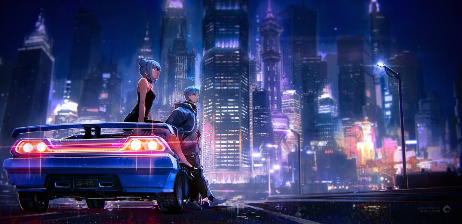 Ether NFT Cuts Supply digital poster of the Ether NFT collection