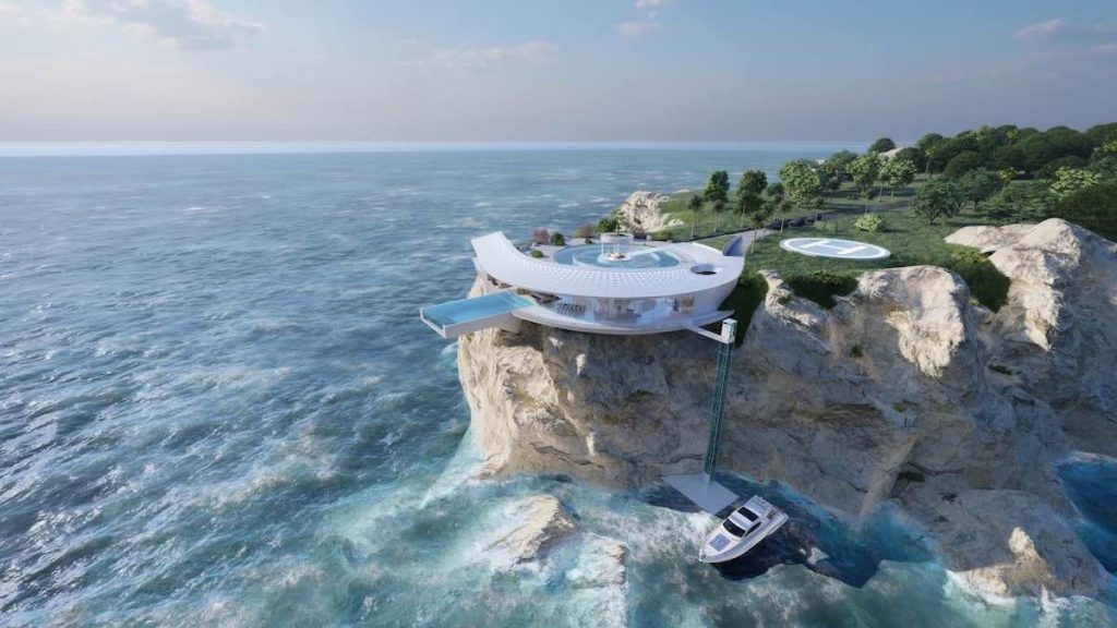 Supervillain House in The Metaverse: A Bond-Inspired Fantasy World Supervillain House in The Metaverse: A Bond-Inspired Fantasy World