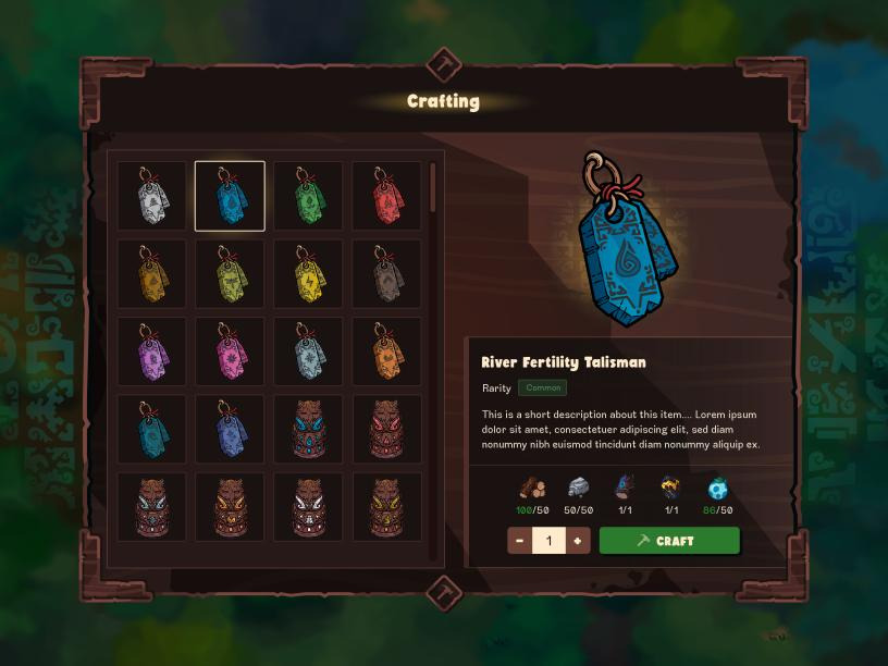 crafting preview in Chumbi Valley