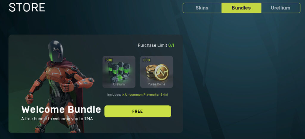 free bundle for The Machines Arena