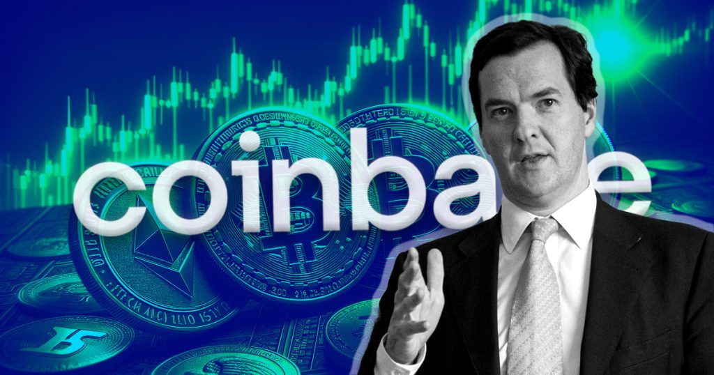 Coinbase taps former UK Treasurer who warned of ‘run on pound’ in 2008 for Advisory Council Coinbase taps former UK Treasurer who warned of ‘run on pound’ in 2008 for Advisory Council