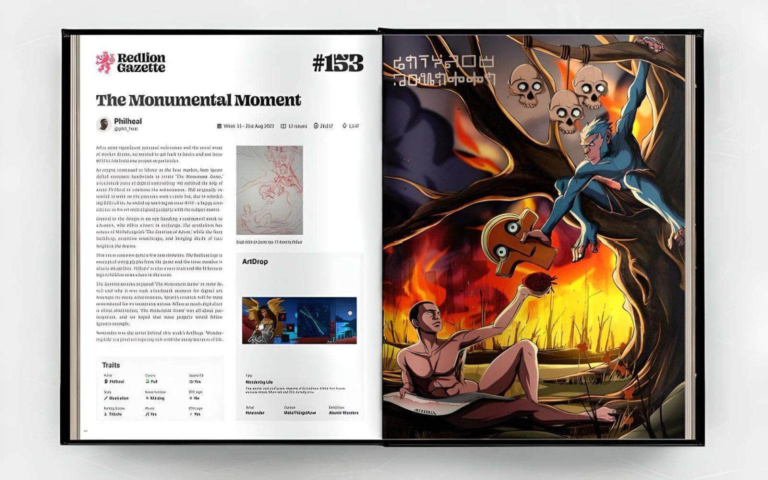 Ethereum NFT Magazine ‘Redlion Gazette’ Closes Its Chapters