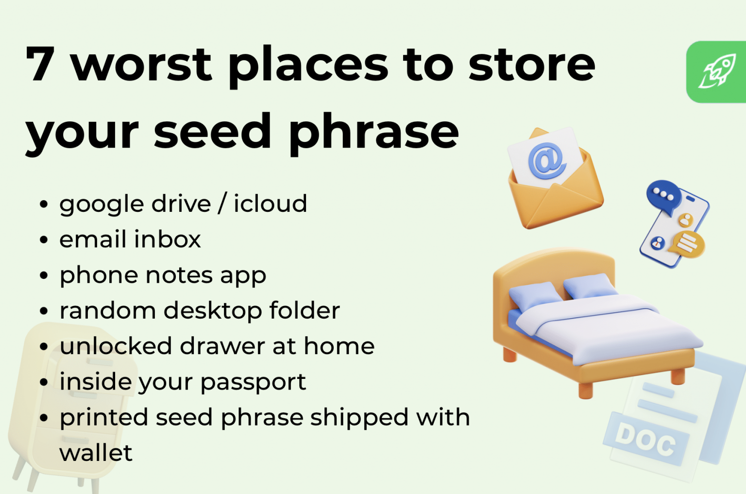 Think Your Cold Wallet Is Safe? Not If You Make These 7 Mistakes