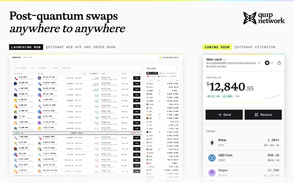 Postquant Labs launches the first quantum cross-chain swaps