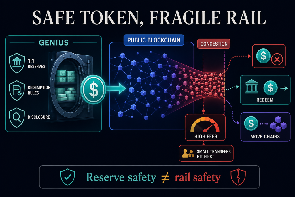 Why GENIUS could leave digital dollars vulnerable to sudden blockchain network ‘bank runs’