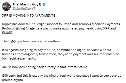 Ripple’s AI push gives XRPL a new payment lane – Is its ‘agentic era’ here?