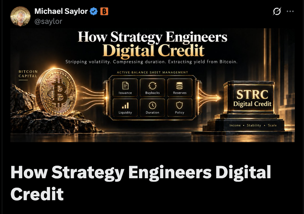 How Strategy keeps STRC near $100 while MSTR stock swings
