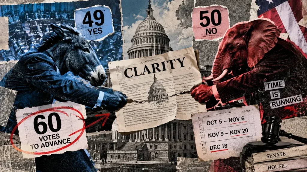 CLARITY Act needs 3 more senators and a race against the clock for a 2026 revival CLARITY Act needs 3 more senators and a race against the clock for a 2026 revival