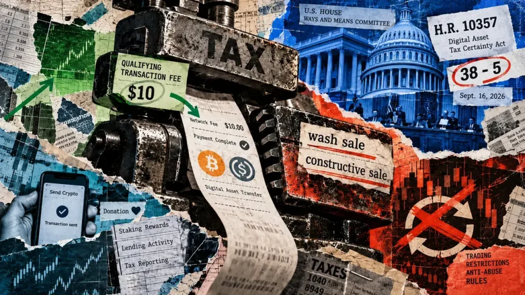 Crypto tax reform just won a 38-5 vote Crypto tax reform just won a 38-5 vote