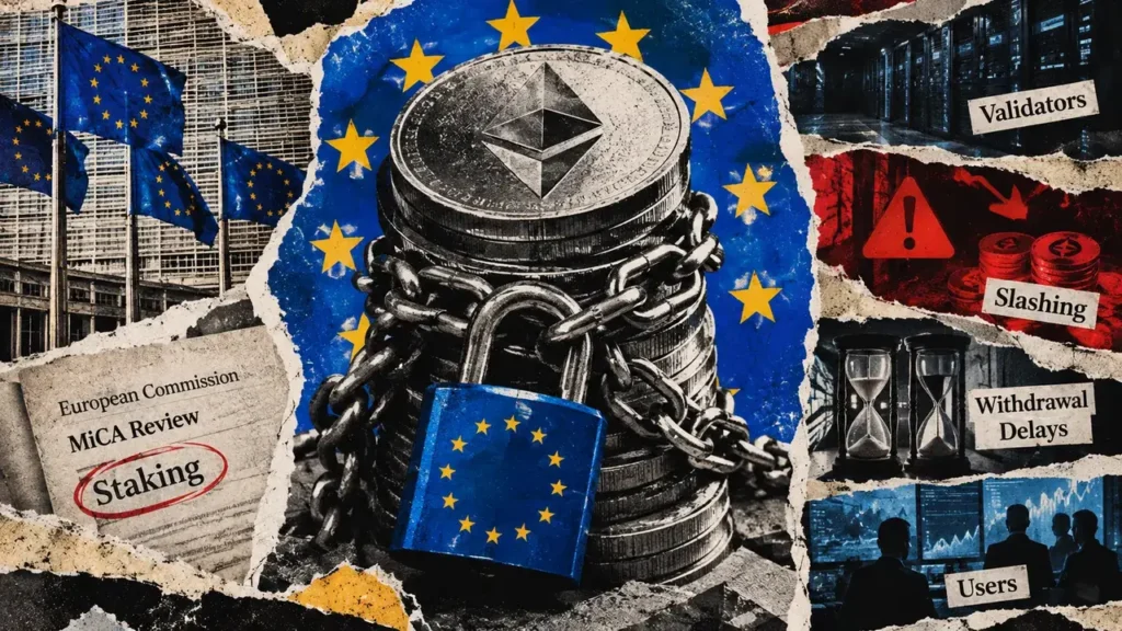 EU staking review threatens crypto yields and network security could pay the price EU staking review threatens crypto yields and network security could pay the price