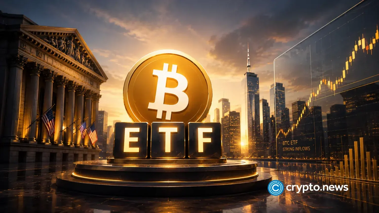 Bitcoin ETFs lose $255m over 30 days despite BlackRock inflows Bitcoin ETFs lose $255m over 30 days despite BlackRock inflows - 1
