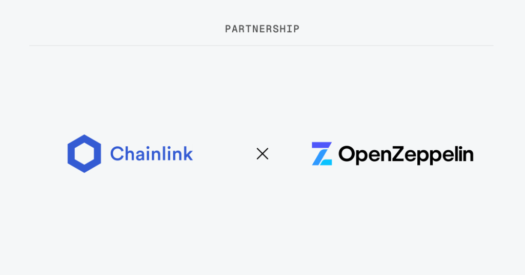 OpenZeppelin Partners With Chainlink to Advance Onchain Finance